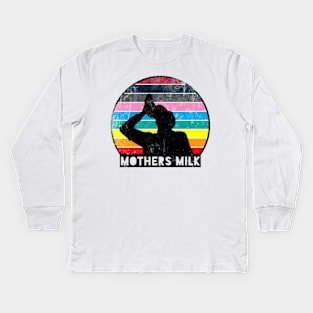 Mothers Milk AKA Shoey Kids Long Sleeve T-Shirt